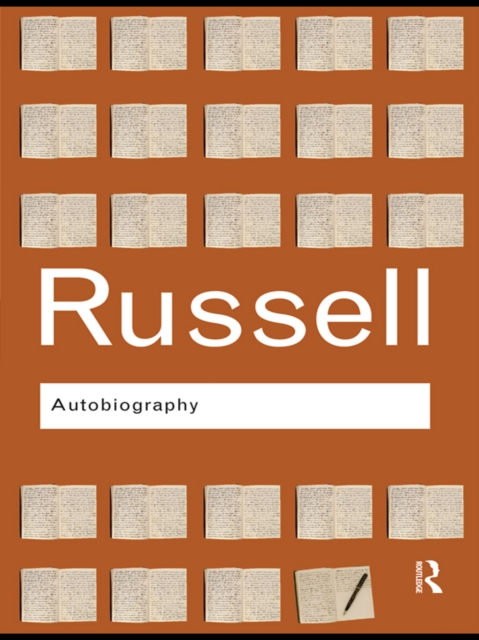 Book Cover for Autobiography by Bertrand Russell