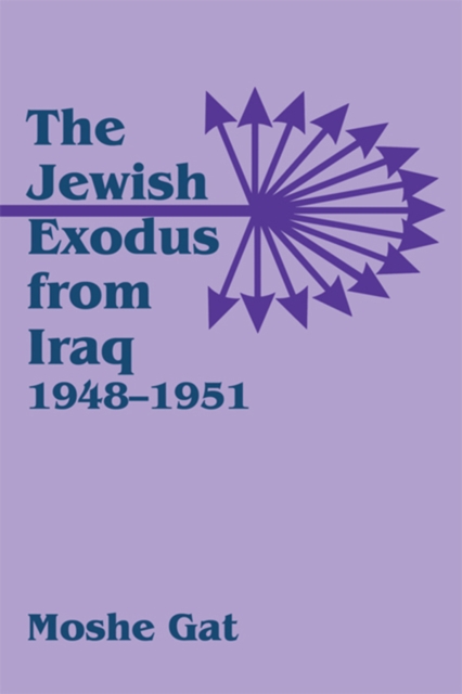 Book Cover for Jewish Exodus from Iraq, 1948-1951 by Moshe Gat