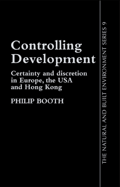 Book Cover for Controlling Development by Philip Booth