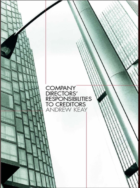 Book Cover for Company Directors' Responsibilities to Creditors by Andrew Keay