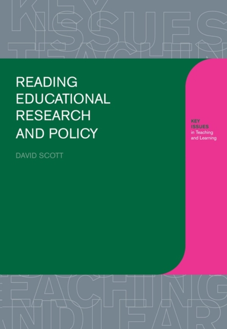 Book Cover for Reading Educational Research and Policy by Scott, David
