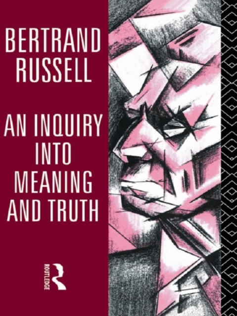 Book Cover for Inquiry into Meaning and Truth by Bertrand Russell