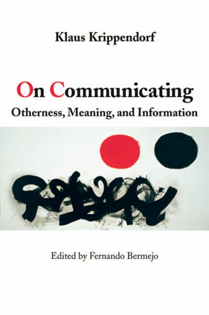 Book Cover for On Communicating by Klaus Krippendorff