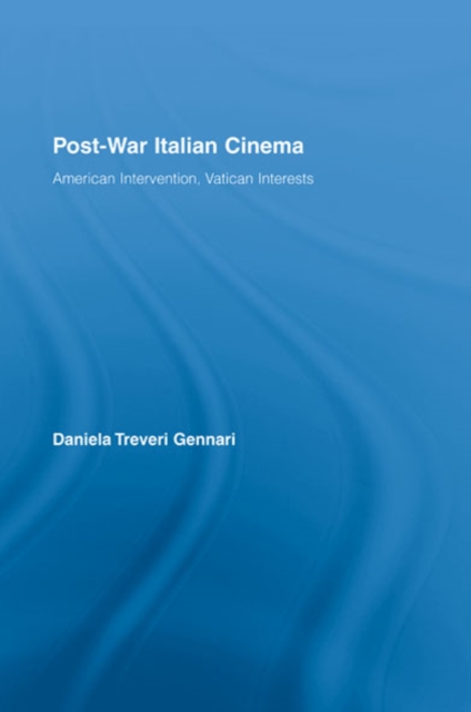 Book Cover for Post-War Italian Cinema by Gennari, Daniela Treveri