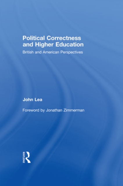 Book Cover for Political Correctness and Higher Education by John Lea