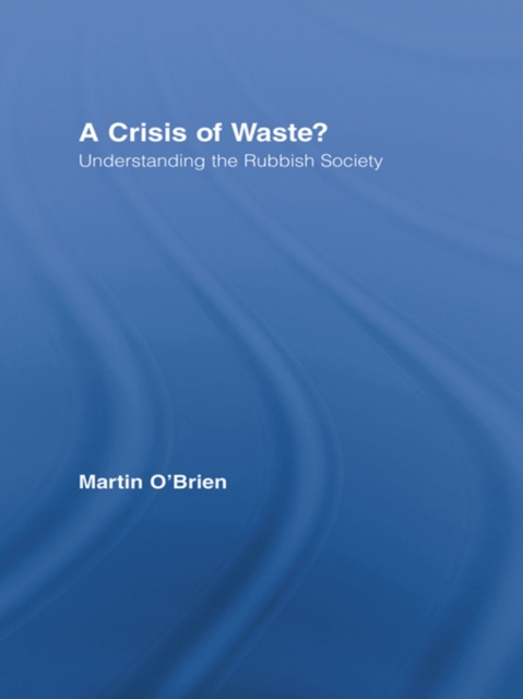 Book Cover for Crisis of Waste? by Martin O'Brien