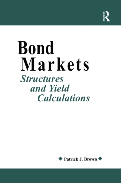 Book Cover for Bond Markets by Patrick J. Ryan