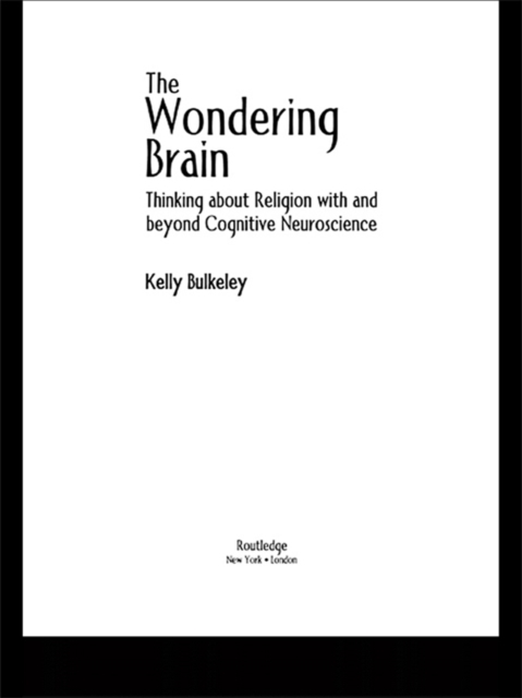 Book Cover for Wondering Brain by Kelly Bulkeley