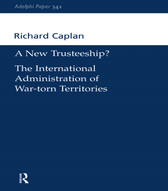 Book Cover for New Trusteeship? by Richard Caplan