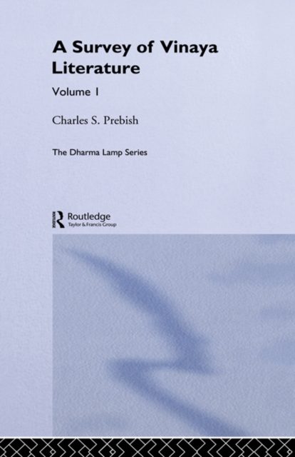 Book Cover for Survey of Vinaya Literature by Charles S. Prebish