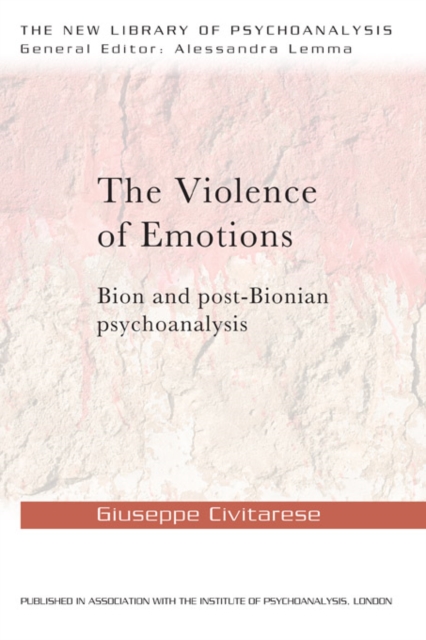 Book Cover for Violence of Emotions by Giuseppe Civitarese