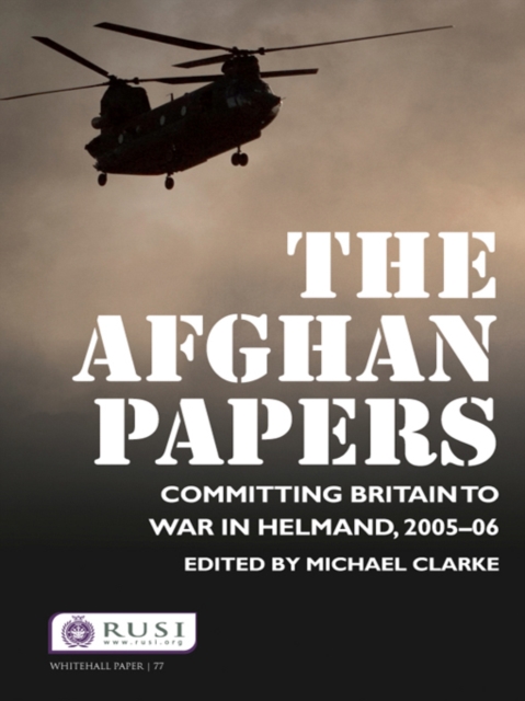 Book Cover for Afghan Papers by Michael Clarke