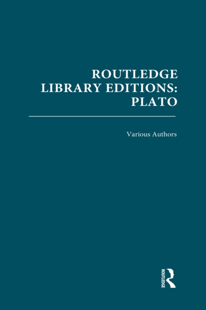 Book Cover for Routledge Library Editions: Plato by Various