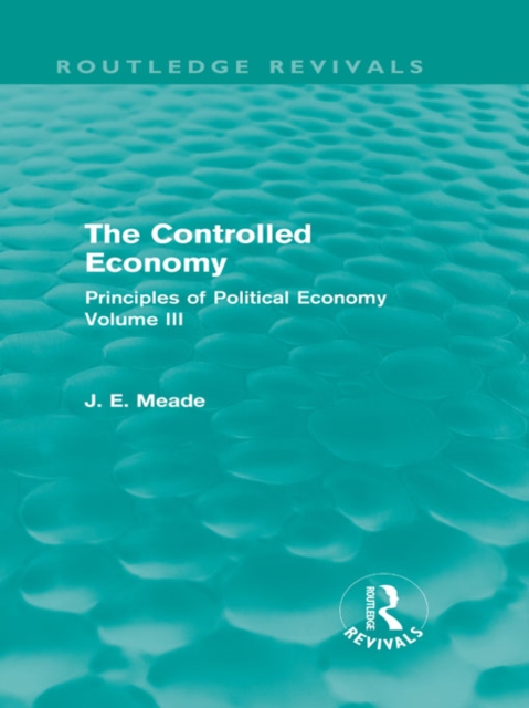 Book Cover for Controlled Economy  (Routledge Revivals) by James E. Meade