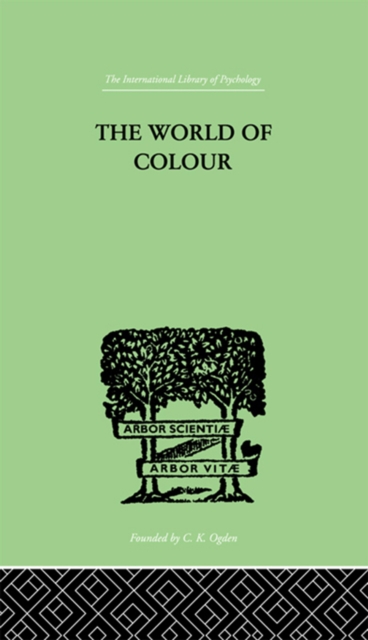 Book Cover for World Of Colour by David Katz