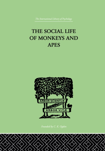 Book Cover for Social Life Of Monkeys And Apes by Zuckerman, S.