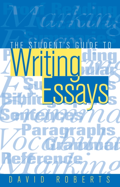 Book Cover for Student's Guide to Writing Essays by Roberts, David