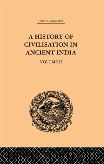 Book Cover for History of Civilisation in Ancient India by Romesh Chunder Dutt