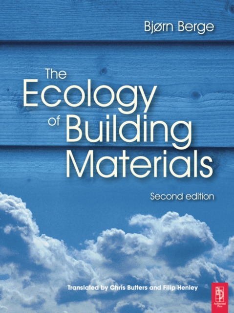 Book Cover for Ecology of Building Materials by Bjorn Berge