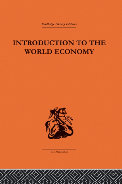 Book Cover for Introduction to the World Economy by A J Brown