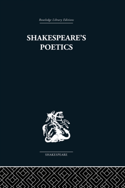 Book Cover for Shakespeare's Poetics by Russell A Fraser