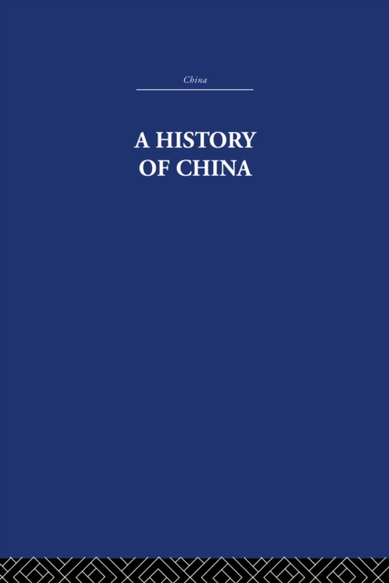 Book Cover for History of China by Wolfram Eberhard