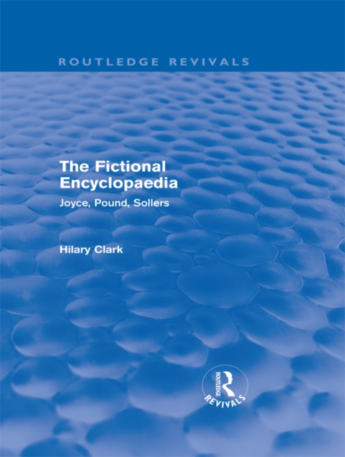 Book Cover for Fictional Encyclopaedia (Routledge Revivals) by Clark, Hilary