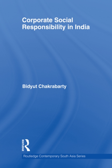 Book Cover for Corporate Social Responsibility in India by Bidyut Chakrabarty