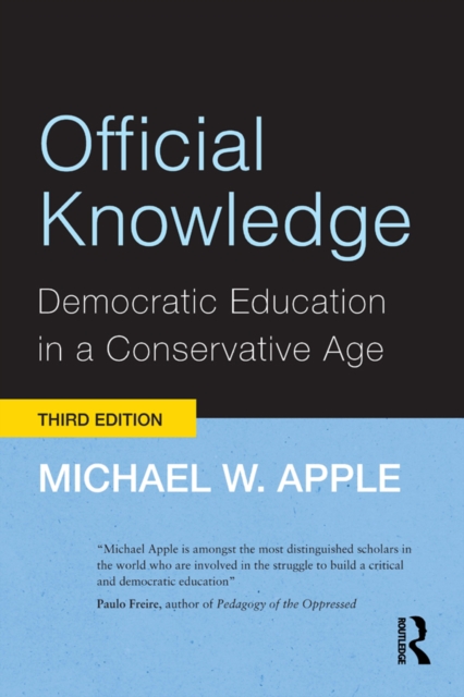 Book Cover for Official Knowledge by Apple, Michael W.