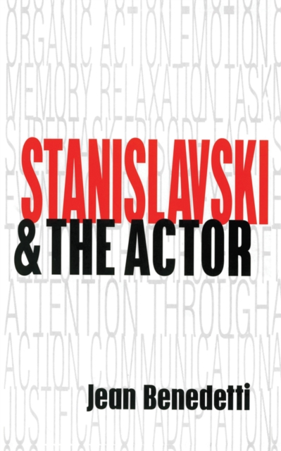 Book Cover for Stanislavski and the Actor by Jean Benedetti