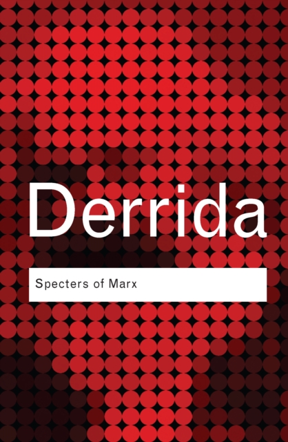 Book Cover for Specters of Marx by Jacques Derrida