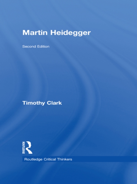 Book Cover for Martin Heidegger by Timothy Clark