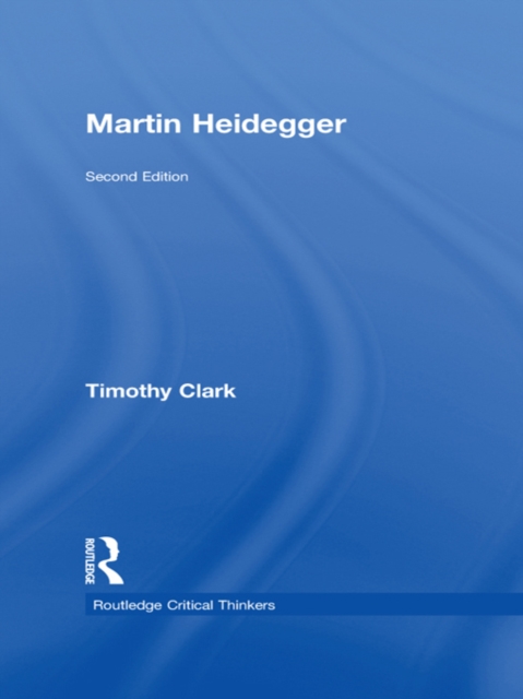 Book Cover for Martin Heidegger by Clark, Timothy