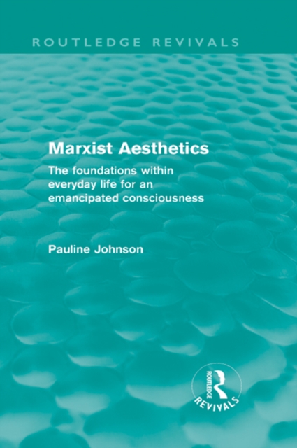 Book Cover for Marxist Aesthetics by Johnson, Pauline