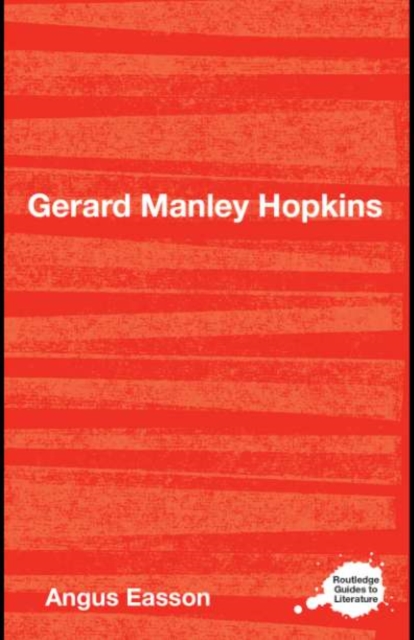Book Cover for Gerard Manley Hopkins by Easson, Angus
