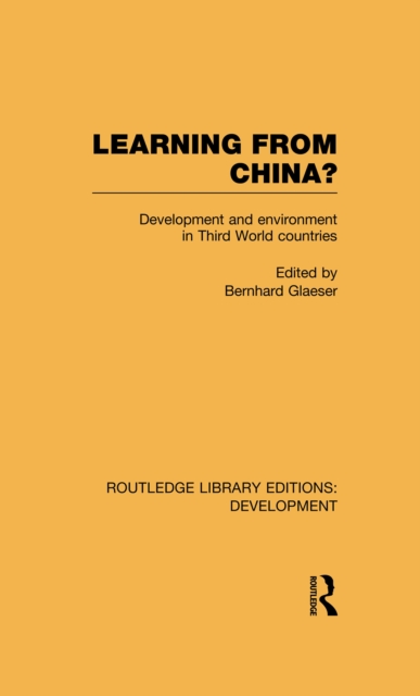 Book Cover for Routledge Library Editions: Development Mini-Set E: Development and the Environment by Various Authors