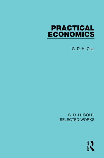 Book Cover for Practical Economics by G D H Cole