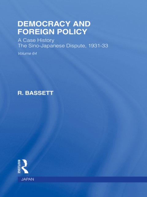 Book Cover for Democracy and Foreign Policy by Bassett, R
