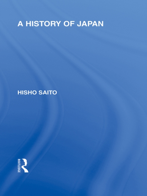 Book Cover for History of Japan by Hisho Saito