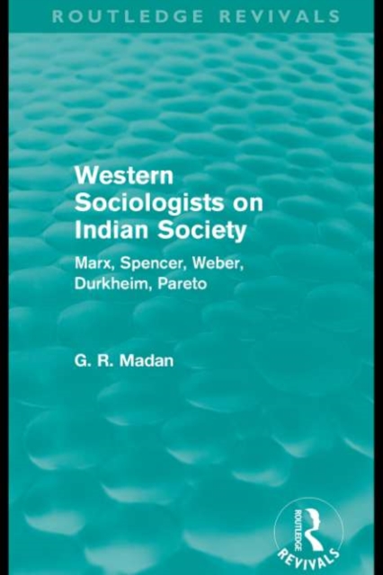 Book Cover for Western Sociologists on Indian Society (Routledge Revivals) by Madan, G. R.