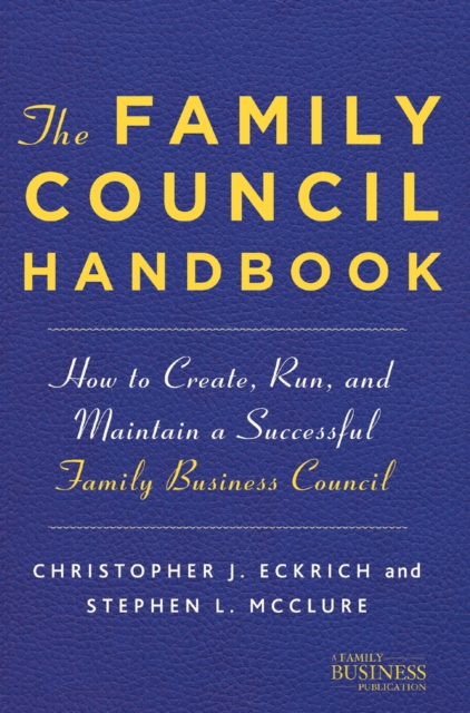 Book Cover for Family Council Handbook by NA NA