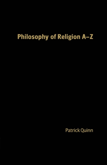 Book Cover for Philosophy of Religion A-Z by NA NA