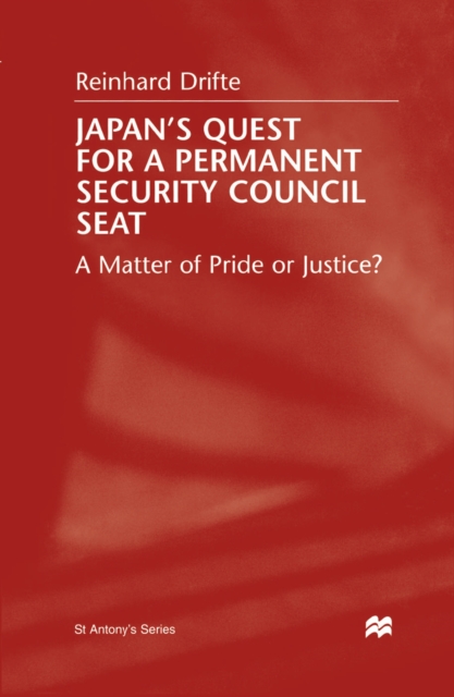 Book Cover for Japan's Quest For A Permanent Security Council Seat by NA NA