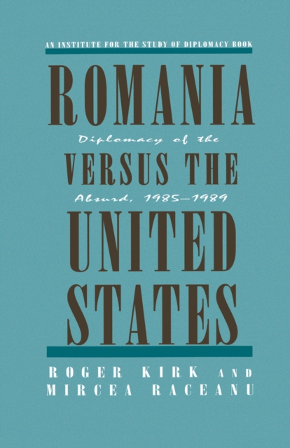 Book Cover for Romania Versus the United States by NA NA