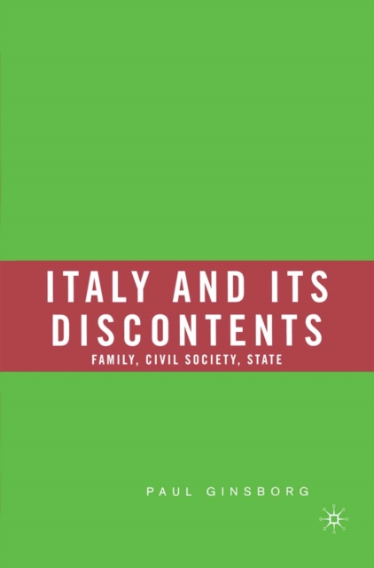 Book Cover for Italy and Its Discontents by NA NA