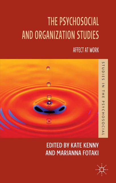 Book Cover for Psychosocial and Organization Studies by Marianna Fotaki