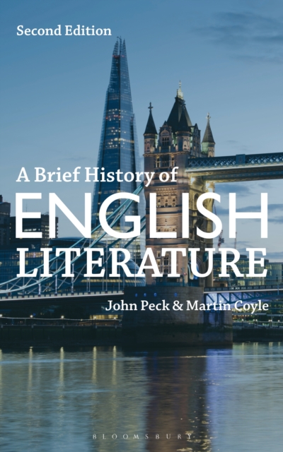 Book Cover for Brief History of English Literature by Peck, John|Coyle, Martin