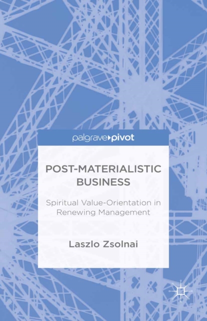 Book Cover for Post-Materialist Business by Laszlo Zsolnai