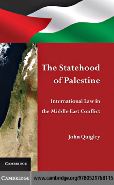 Book Cover for Statehood of Palestine by John Quigley