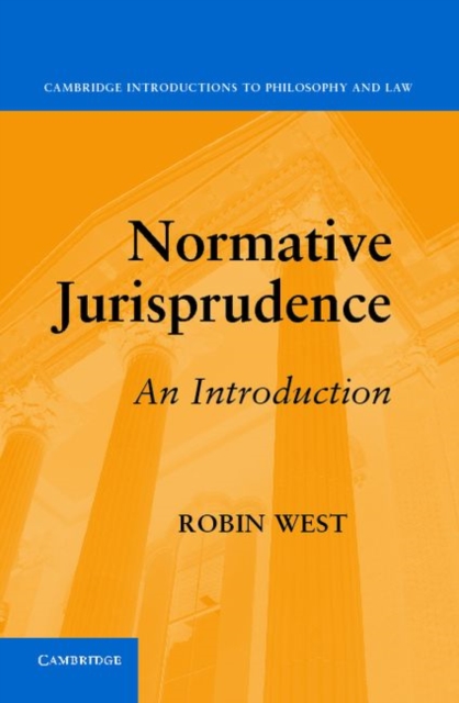 Book Cover for Normative Jurisprudence by West, Robin